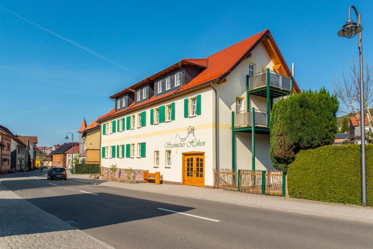 Staimicher Hoehen - Premium Appartements Kurort Steinbach-Hallenberg Eksteriør billede