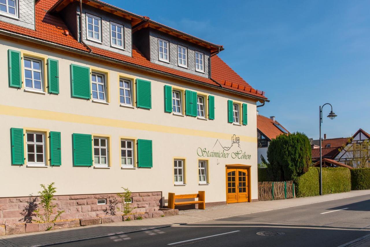 Staimicher Hoehen - Premium Appartements Kurort Steinbach-Hallenberg Eksteriør billede