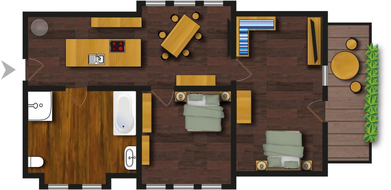 Staimicher Hoehen - Premium Appartements Kurort Steinbach-Hallenberg Værelse billede